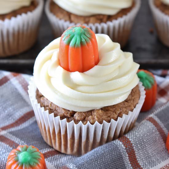 Sweet Potato Cupcakes {gf}