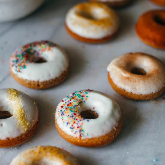 glazed apple cider donuts