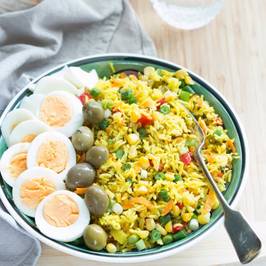 Brazilian-Style Baked Rice