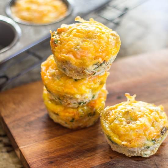 Skinny Veggie Egg Muffins