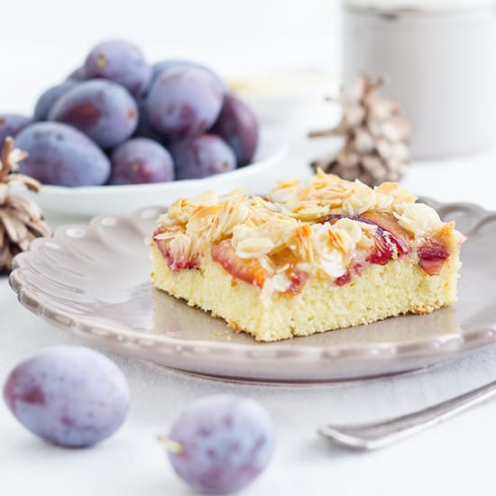 Prunes Almond Cake