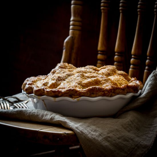 Deep Dish Maple Apple Pie