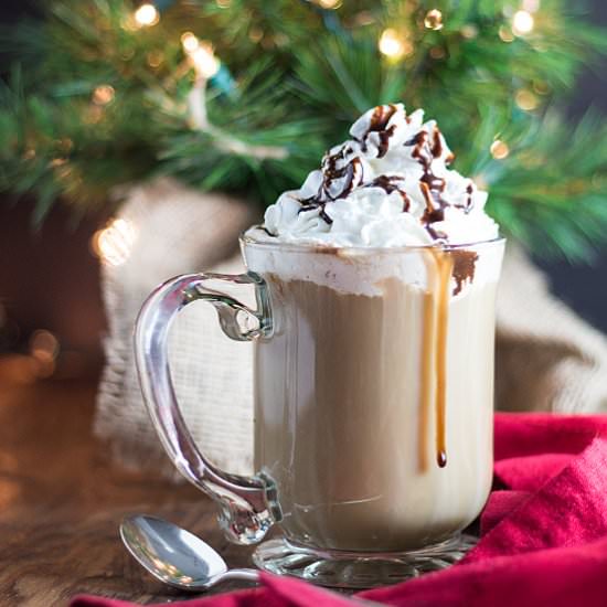 spiced nog coffee cocktail