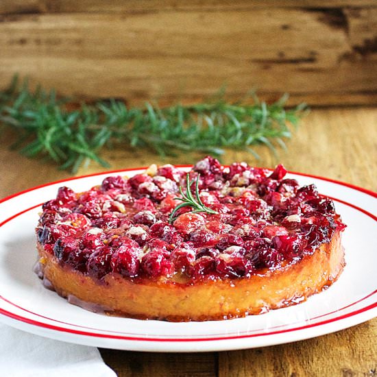 Einkorn Cranberry Orange Sloppy Pie