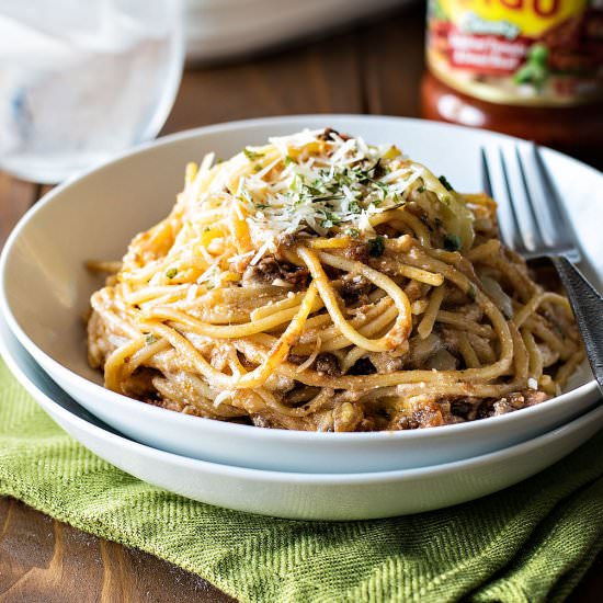Baked Spaghetti Casserole