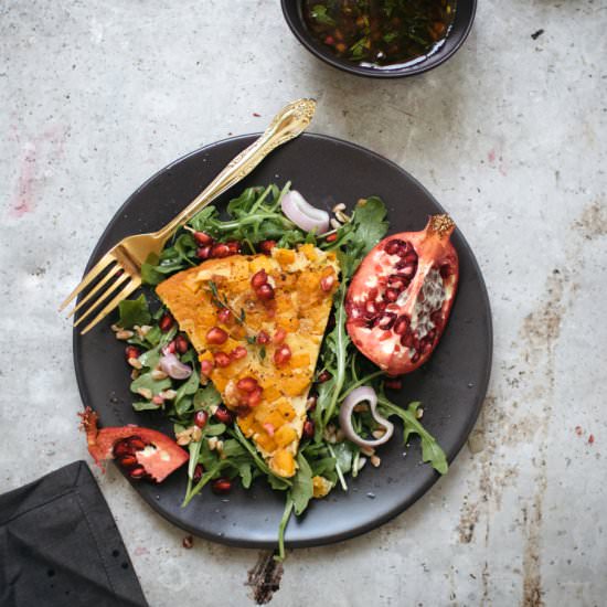 Butternut Squash Farinata