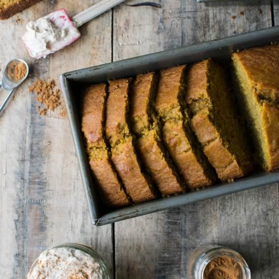 Whole Wheat Pumpkin Bread