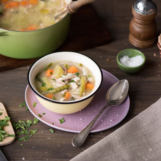 A Healthy Chicken Soup
