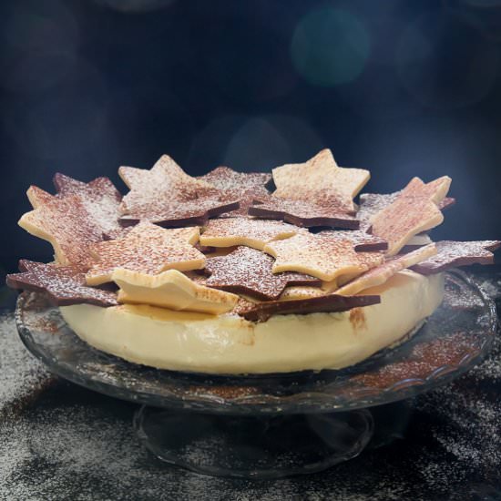 White Chocolate Mousse Torte