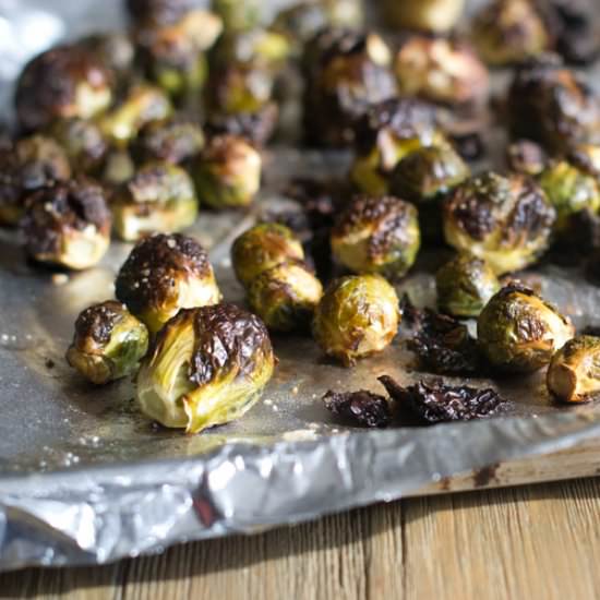 Whole Roasted Brussels Sprouts