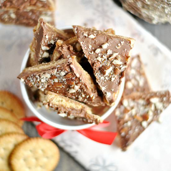 Ritz Cracker Toffee
