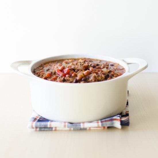 Jalapeño and Bacon Chili