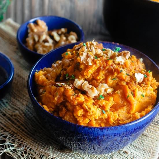 Mashed Sweet Potato w/ Thyme