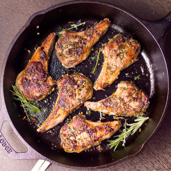 Herb Crusted Lamb Chops