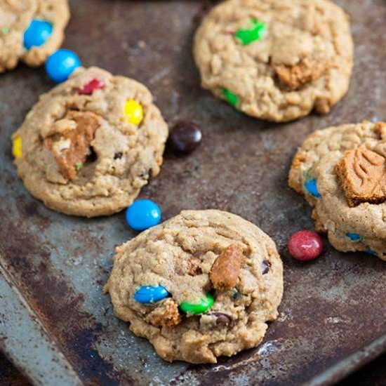 Biscoff Oatmeal Crunch Cookies