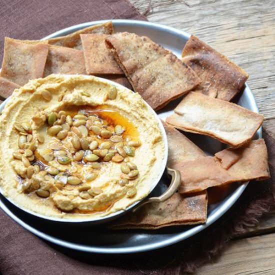 Roasted Butternut Hummus
