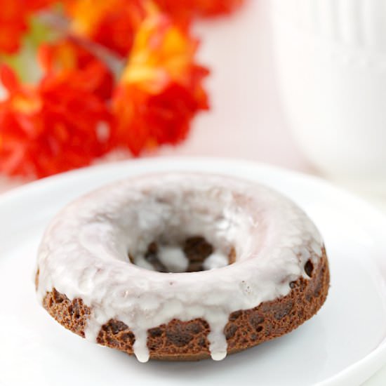 Glazed Chocolate Donuts