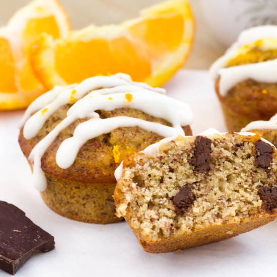 Orange-Chocolate Paleo Muffin