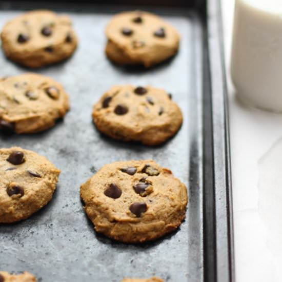 5 Ingredient Chocolate Chip Cookies