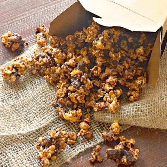 Chocolate Caramel Popcorn