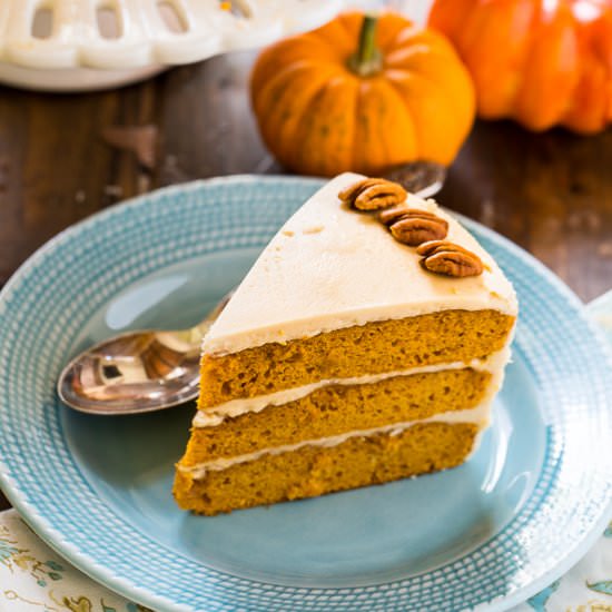 Butterscotch Pumpkin Cake