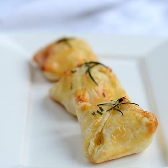 Pastry with Goat Cheese & Pear