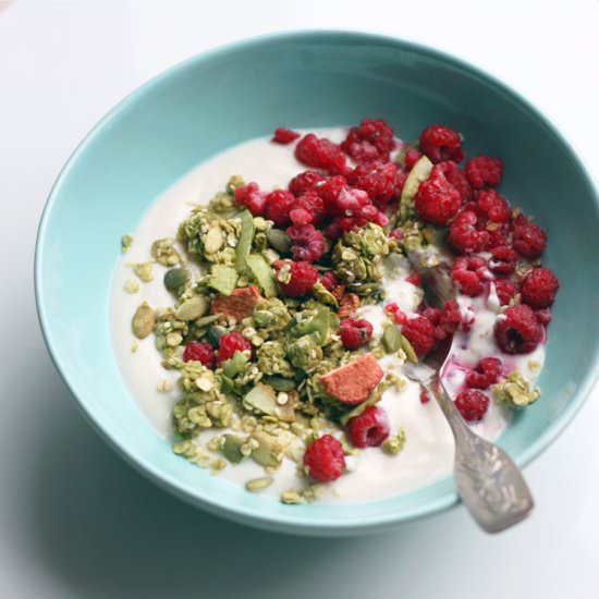 Green Tea Granola