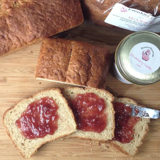 Vegan Multigrain Sandwich Bread