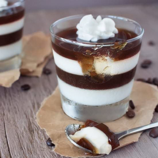 Coffee and Milk Dessert