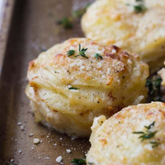 Creamy Potato Stacks