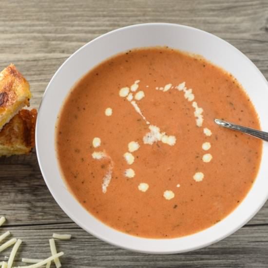 Tomato Bisque + Grilled Cheese