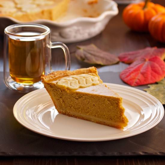Pumpkin Pie with Farmers Cheese