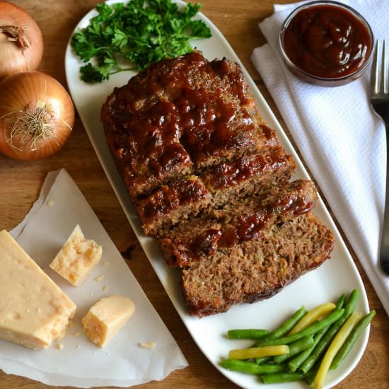 Cheesy Barbecue Meatloaf