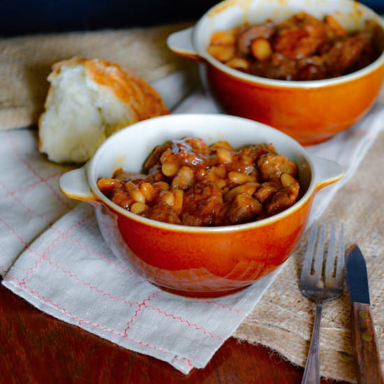 Lamb and Chorizo Stew