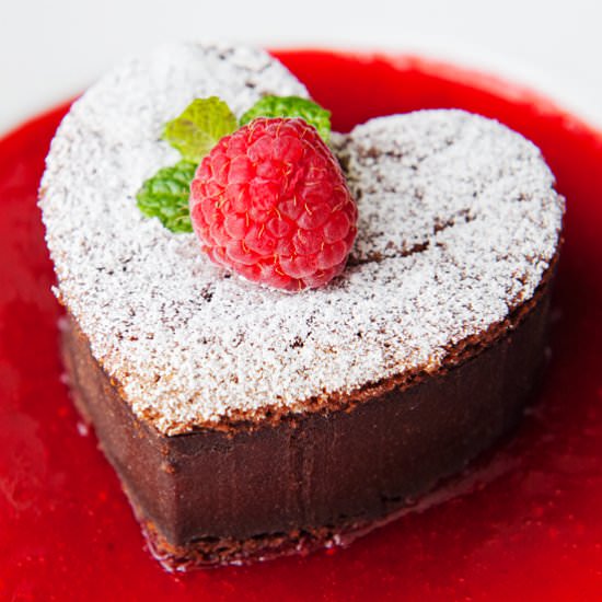 Chocolate Magic Custard Cake