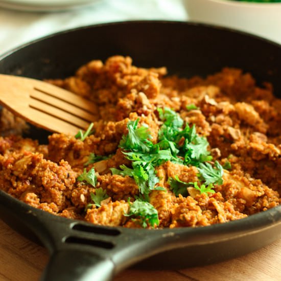 Almond and Chicken Quinoa