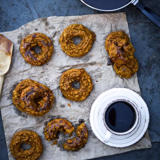 Healthy Maple Peanut Butter Pumpkin