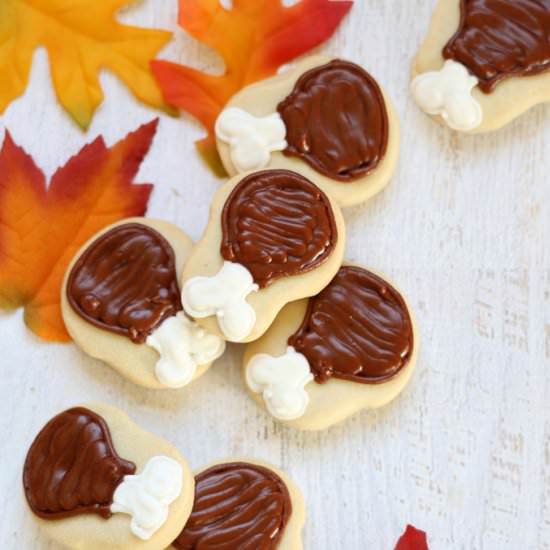 Mini turkey leg cookies