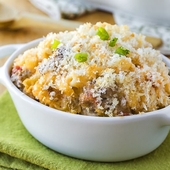 Cheeseburger Macaroni and Cheese