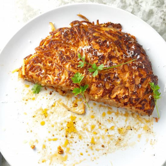 Leftover Pasta Frittata