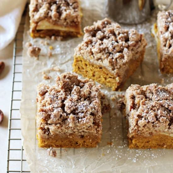 pumpkin crumb cake