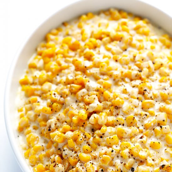 Slow Cooker Creamed Corn
