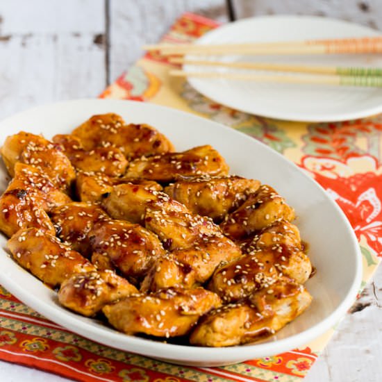 Easy and Spicy Asian Chicken