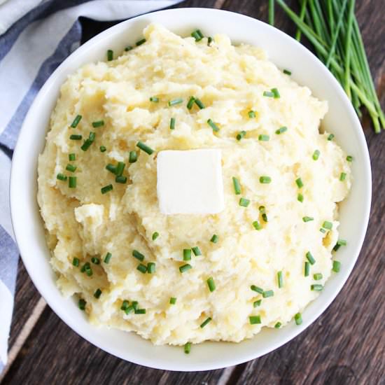 Slow Cooker Mashed Potatoes
