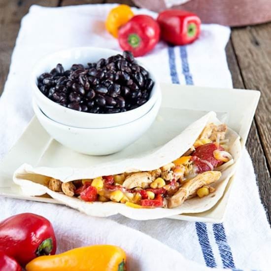 Saucy Chicken Tacos