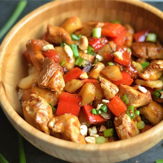 Slow Cooker Kung Pao Chicken