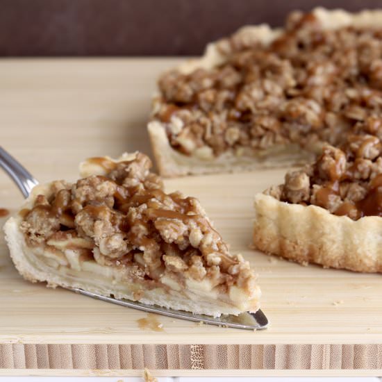 Caramel Apple Tart