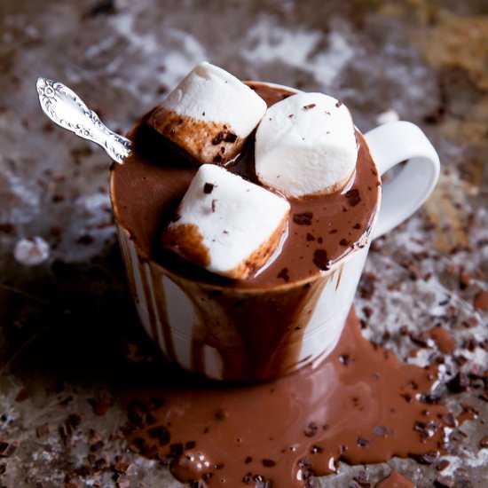 Coconut Milk Hot Chocolate