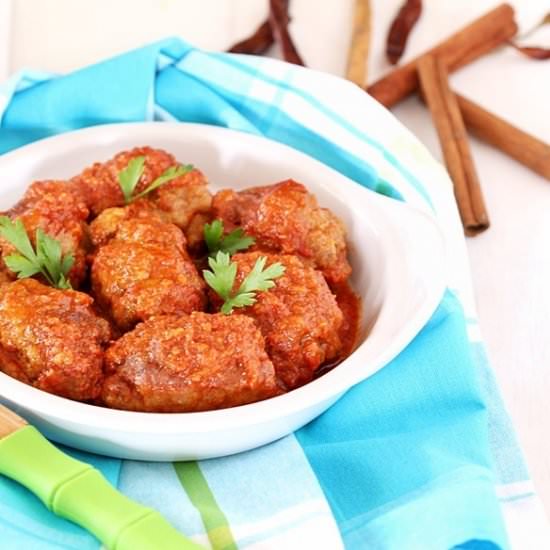 Spicy Meatballs from Smyrna