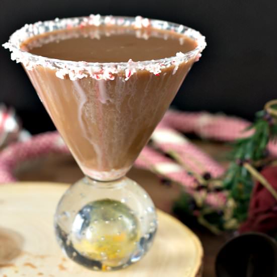 Peppermint Chocolate Martini